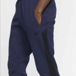 Nike Men's Dri-Fit Showtime Blue Basketball Pants